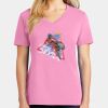 Ladies Core Cotton V Neck Tee Thumbnail